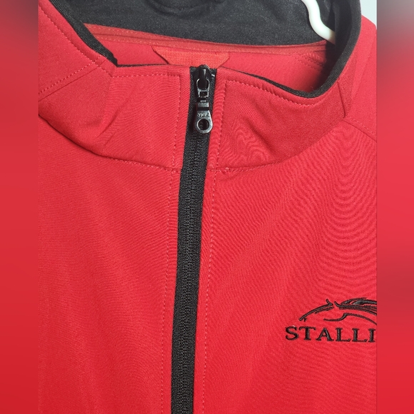 Clique Stallion Sleeveless Full Zip Vest Red 5XL Pockets - Picture 4 of 12